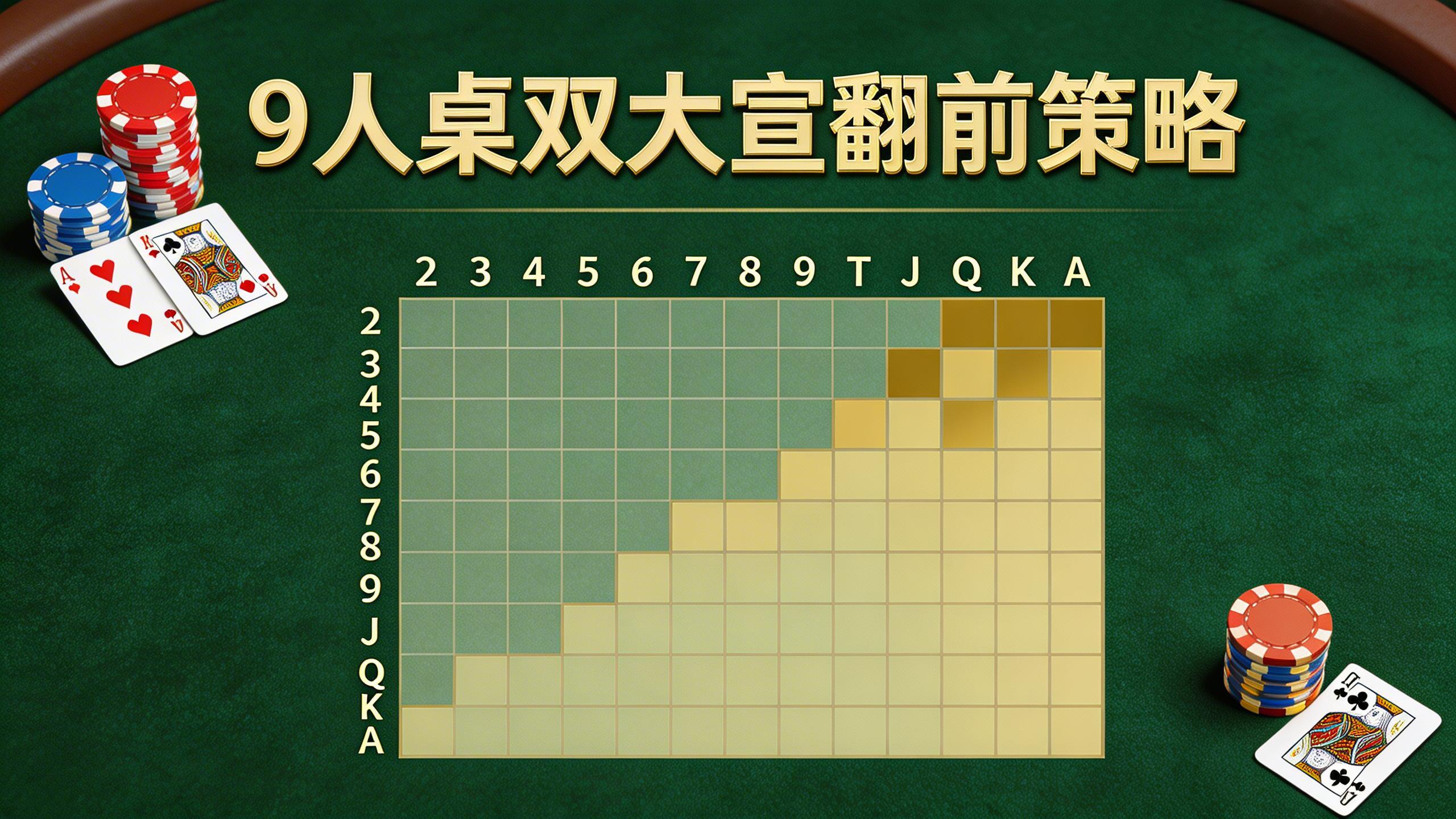 9人桌双大盲赛制翻前策略：线下赛最常踩的那些坑