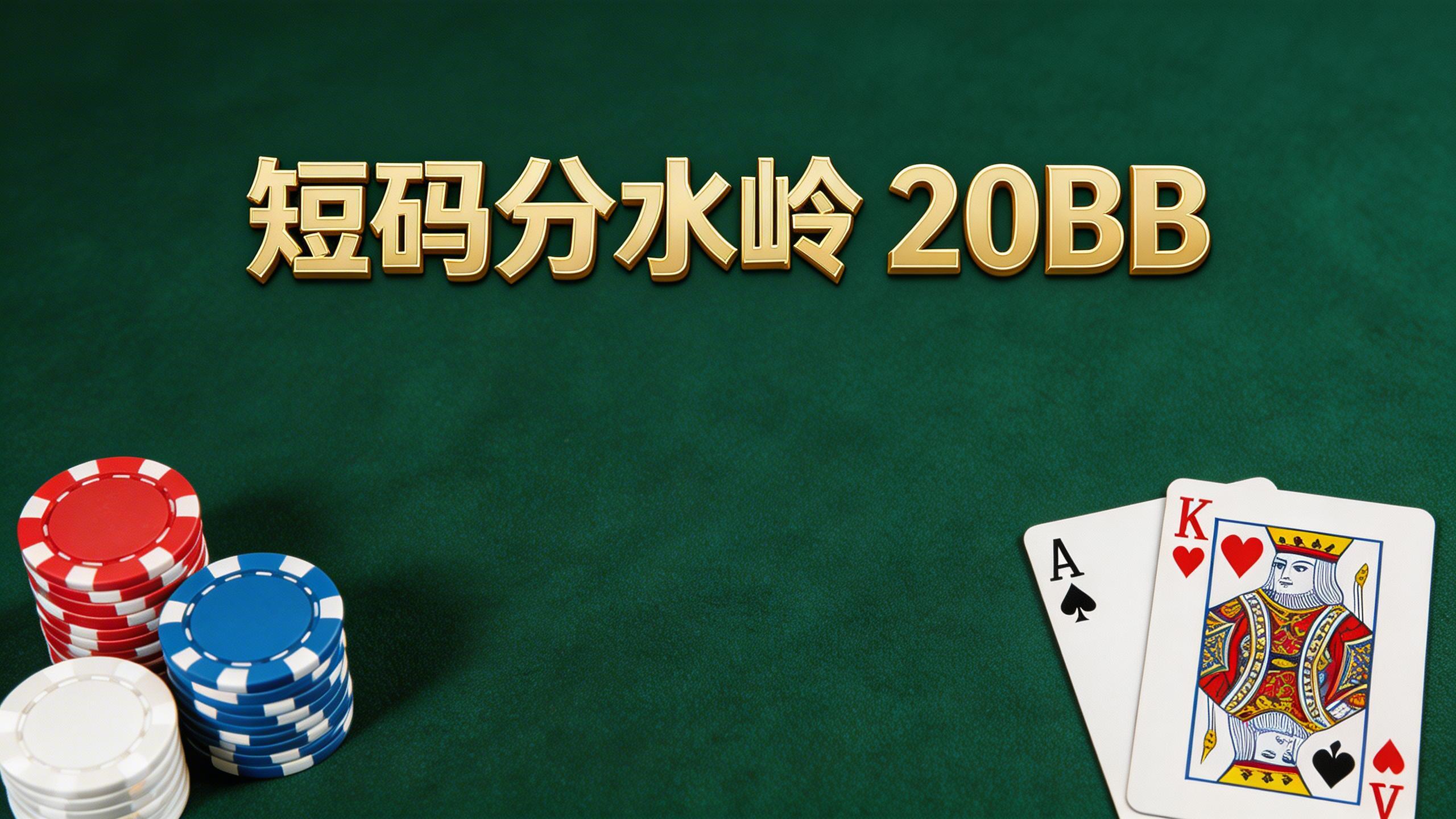 锦标赛短码分水岭:为什么20BB是推推策略的终点线