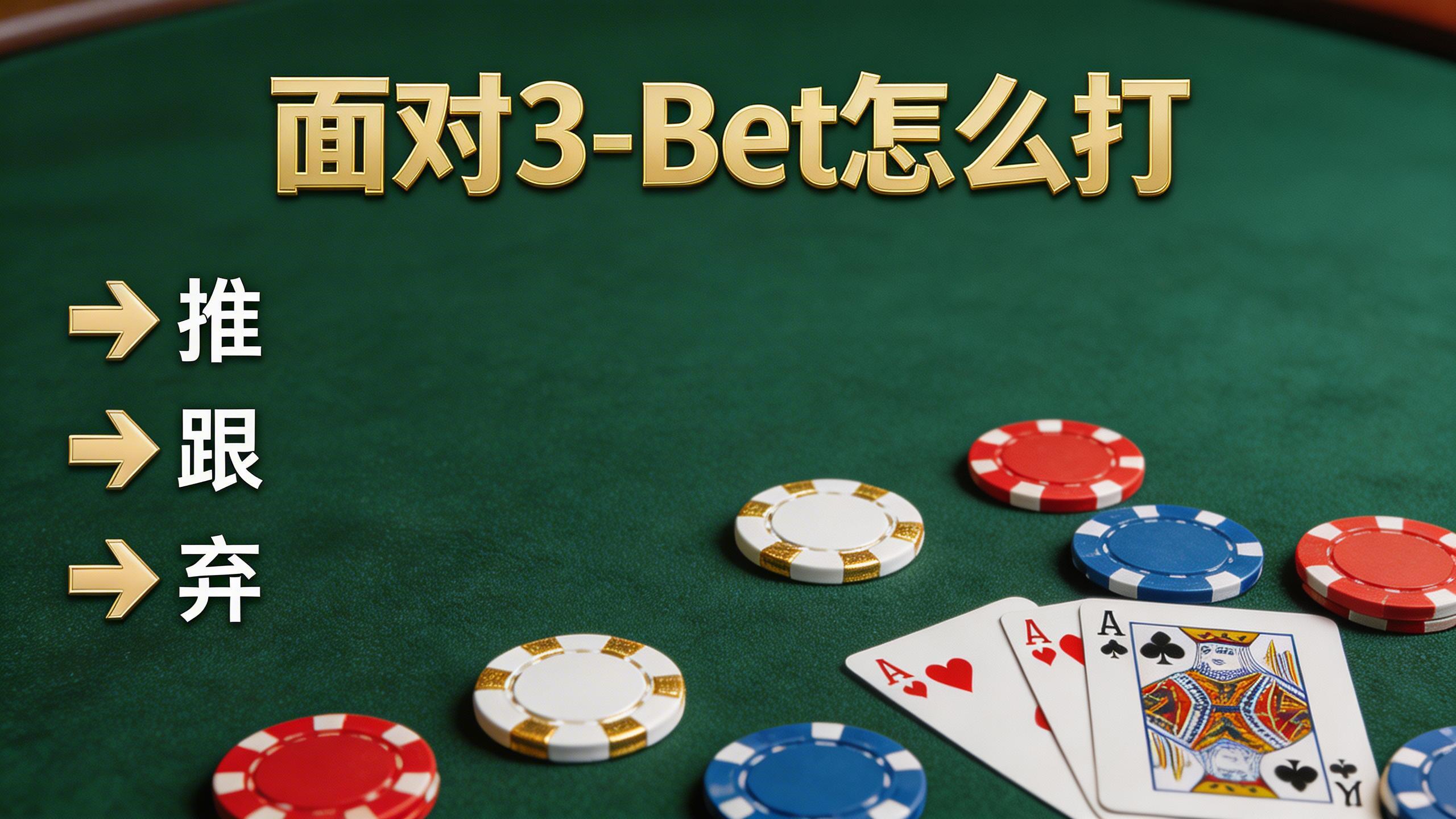 面对3-Bet该推、跟还是弃？翻前4-Bet决策的GTO框架