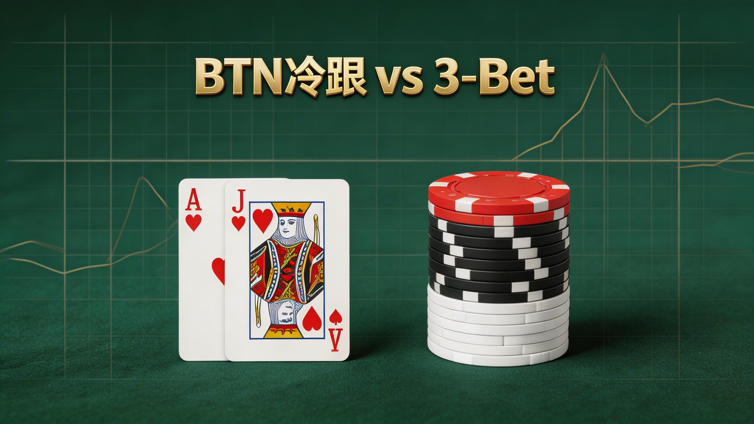 BTN翻前面对Open:Call还是3-Bet,GTO数据告诉你答案