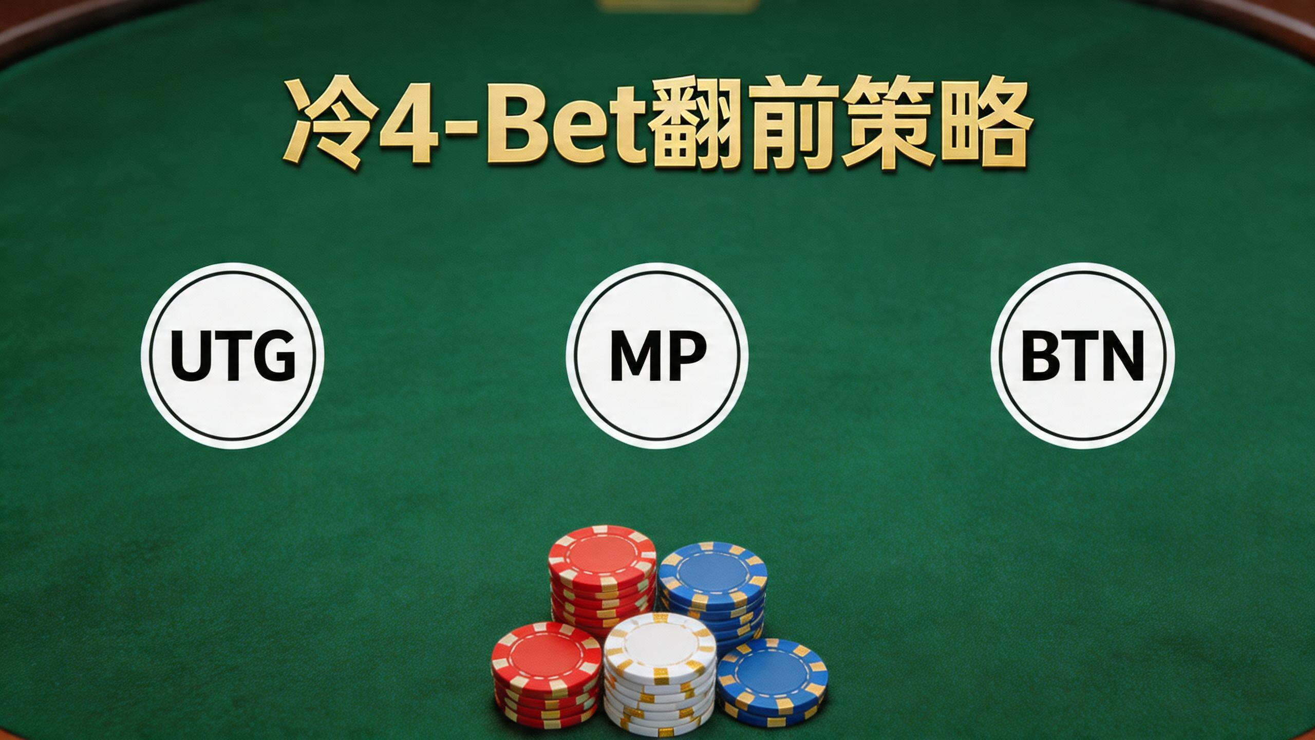 冷4-Bet完全指南:三人底池翻前,你的AA该全压还是跟注?