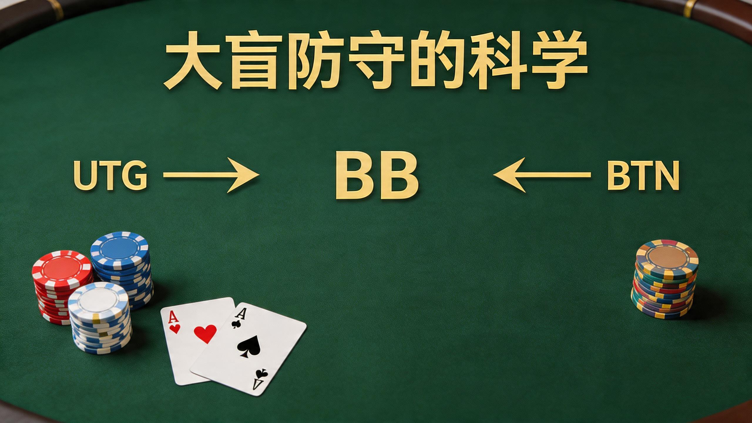 6Max大盲防守：GTO数据揭示对阵UTG和BTN的范围差距有多大