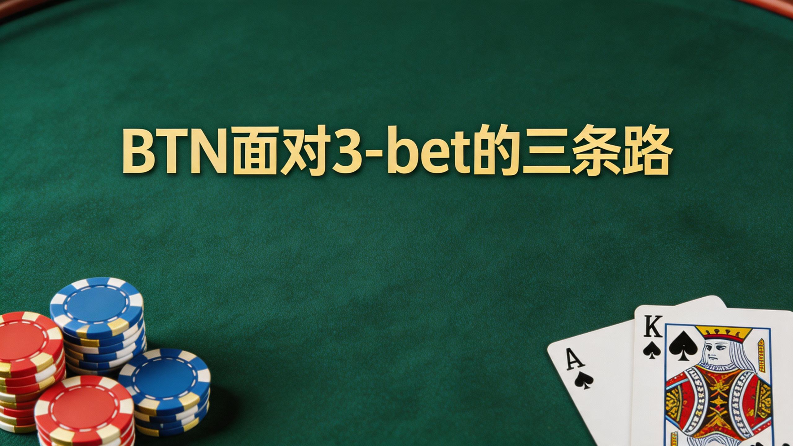 BTN面对3-bet该怎么打：8Max锦标赛翻前决策完全解析