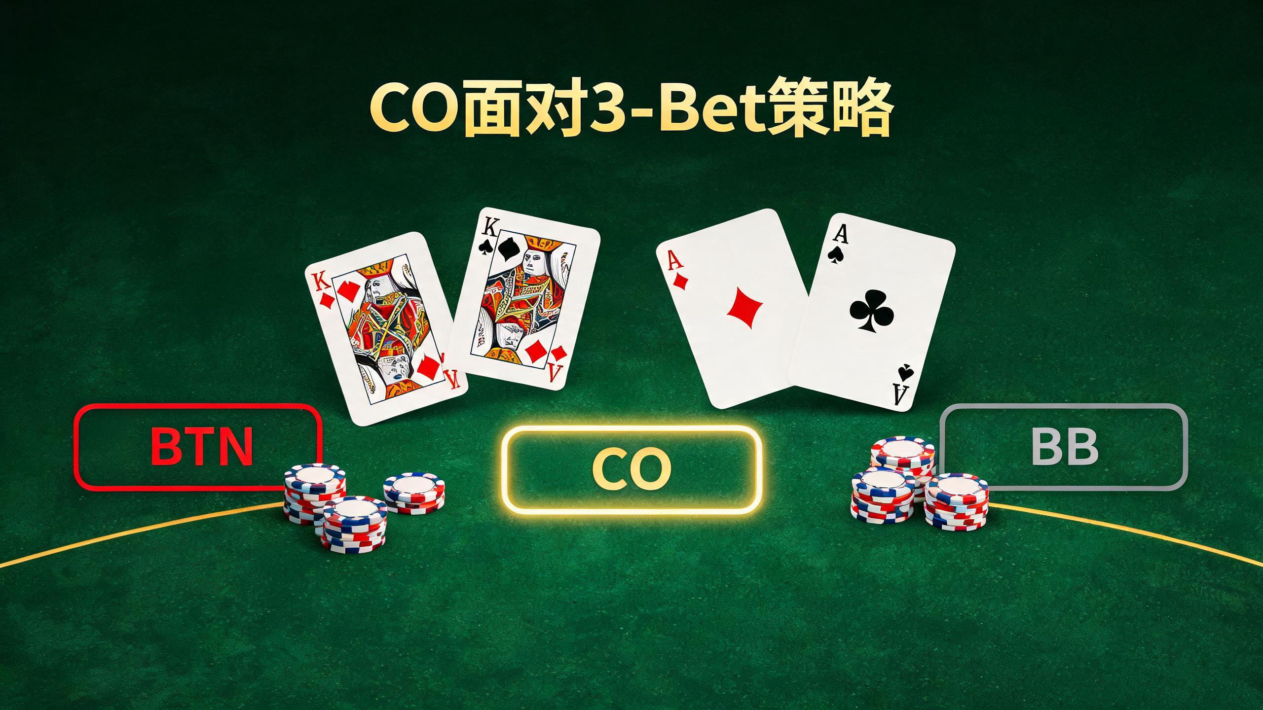 CO面对3-Bet怎么打:BTN加注和BB加注,策略差了十万八千里