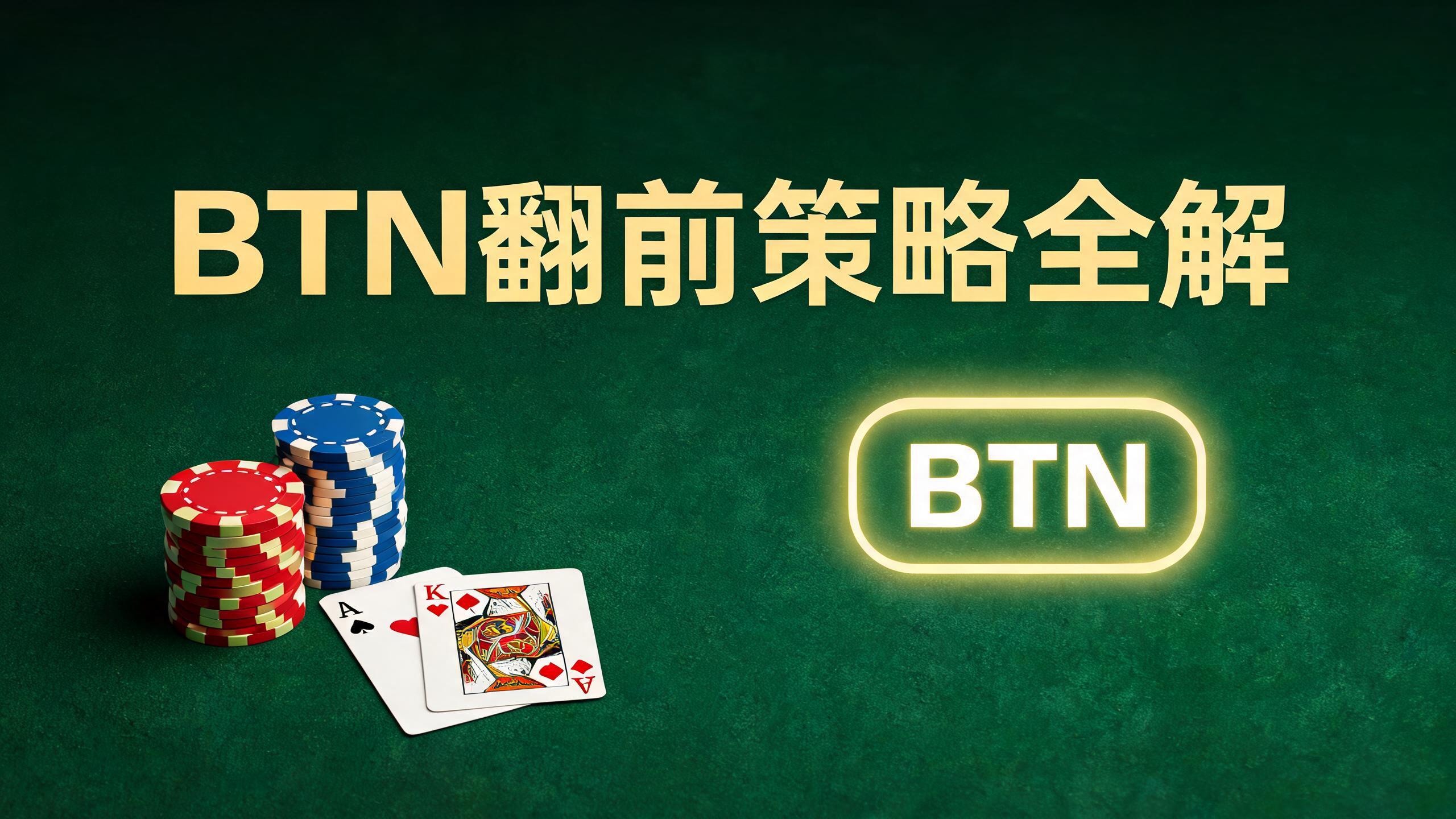 8Max MTT BTN翻前策略全解：从100bb到12bb的完整决策地图