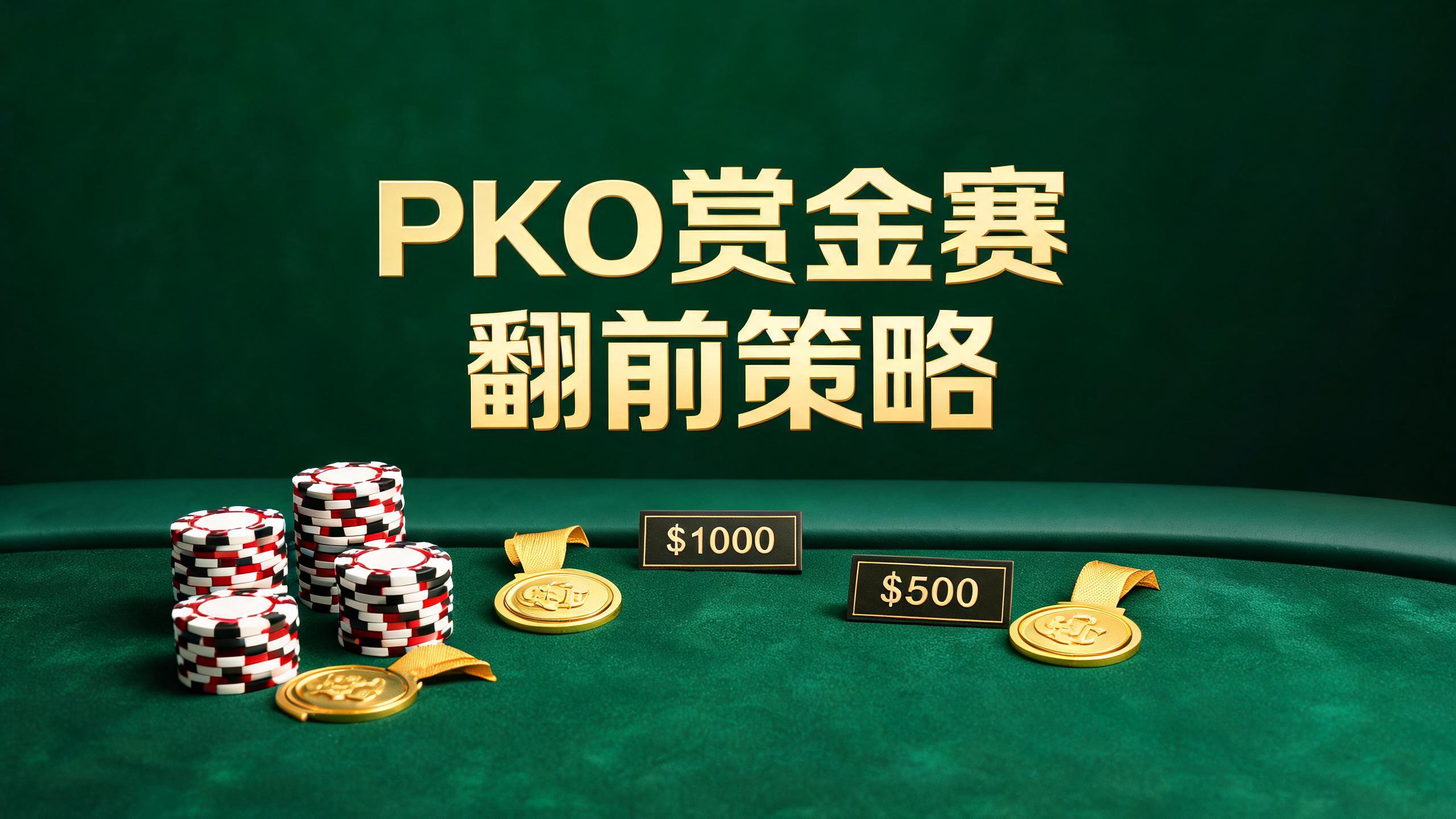 PKO赏金赛翻前策略:赏金权益如何重写你的开牌决策
