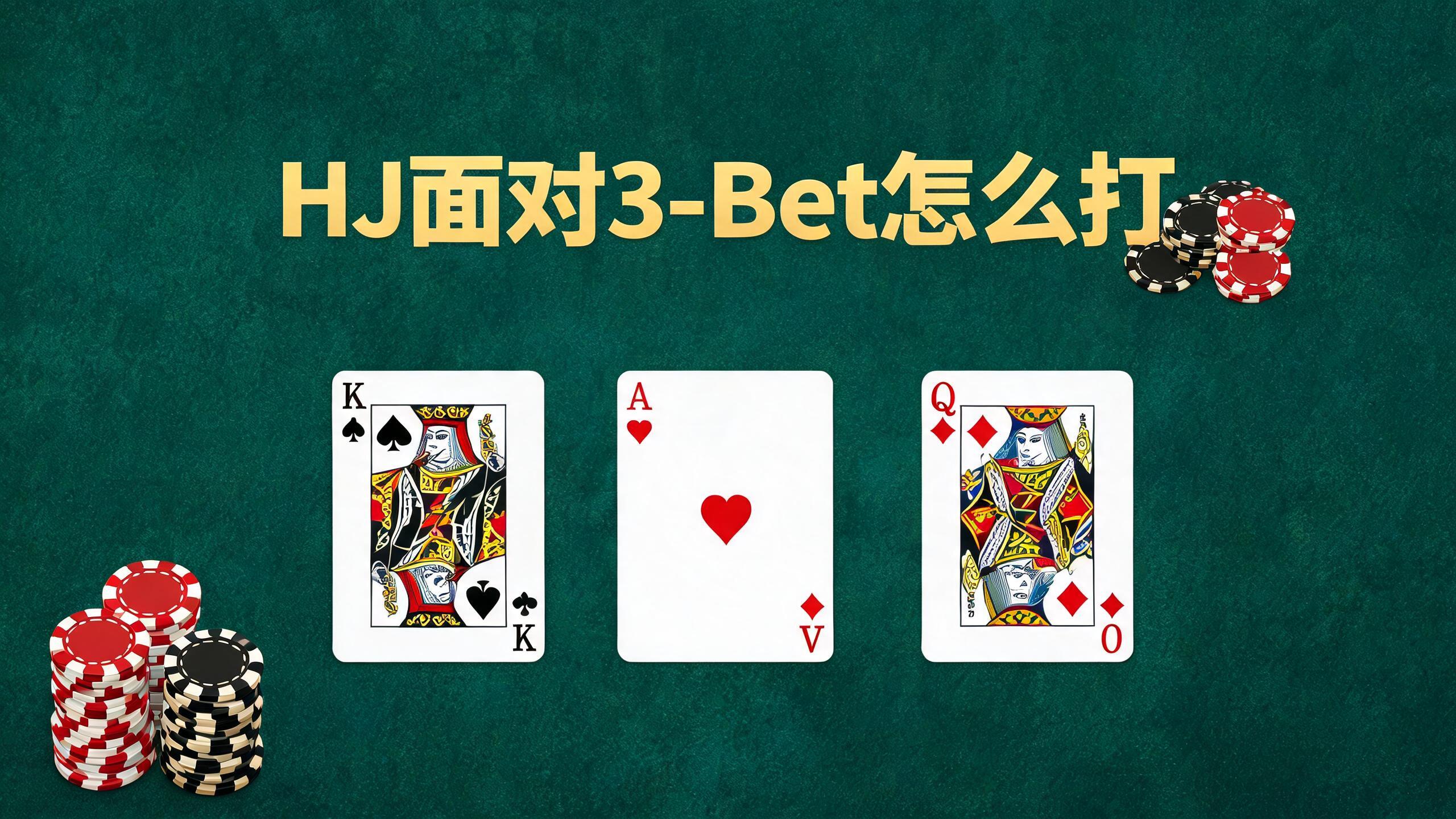 HJ面对3-Bet怎么打:CO、BTN、BB的3-Bet,你需要三套不同策略