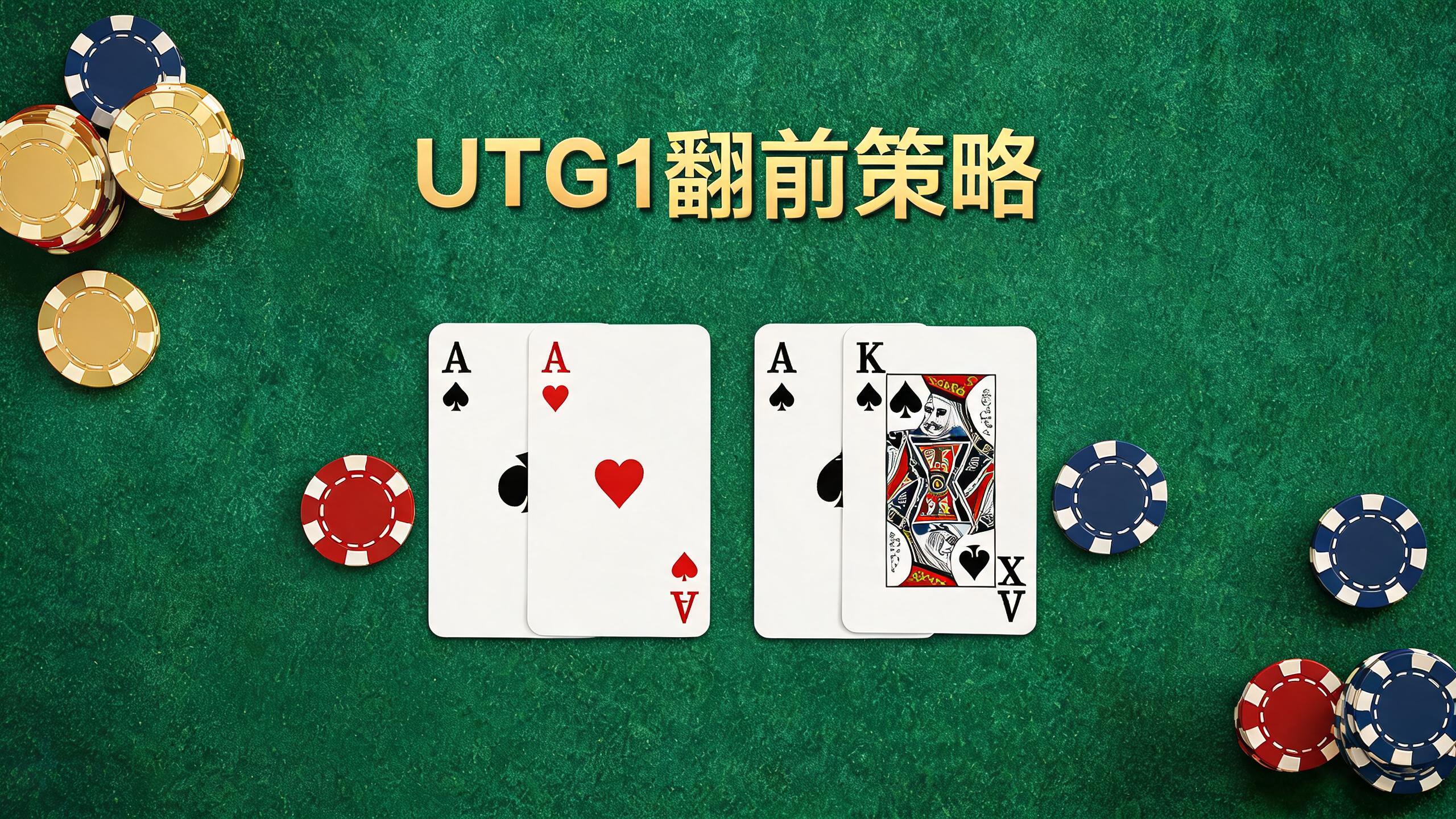 8Max MTT UTG1翻前全攻略:AA该跟还是全压?GTO给出的答案让人意外