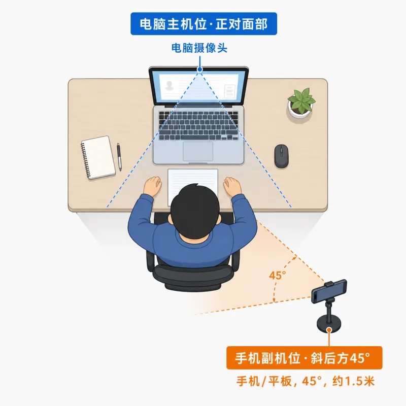 中国电信笔试2026怎么准备?双机位监考+行测占比+AI辅助方案