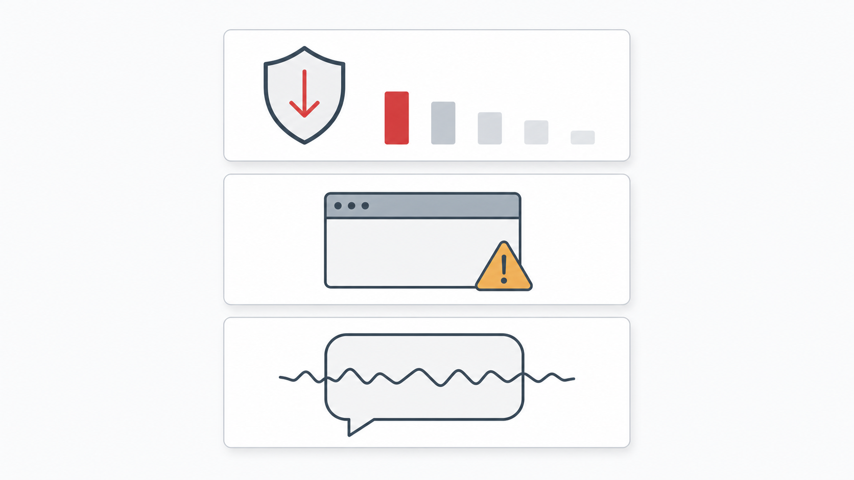 Three warning signals worth checking before installing a stealth interview copilot: independent security score, unverified-publisher install warnings, and inconsistent answer reliability