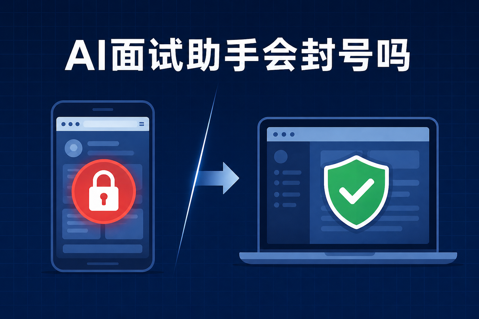 用AI面试助手会不会被招聘平台封号?账号安全全解析