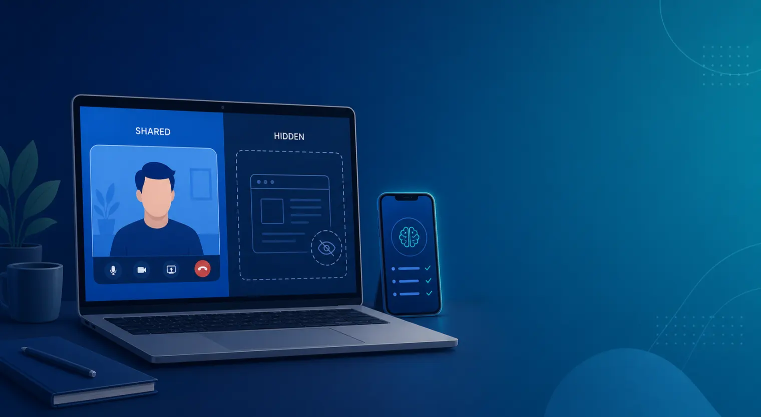 Is Your AI Interview Assistant Safe on Screen Share?