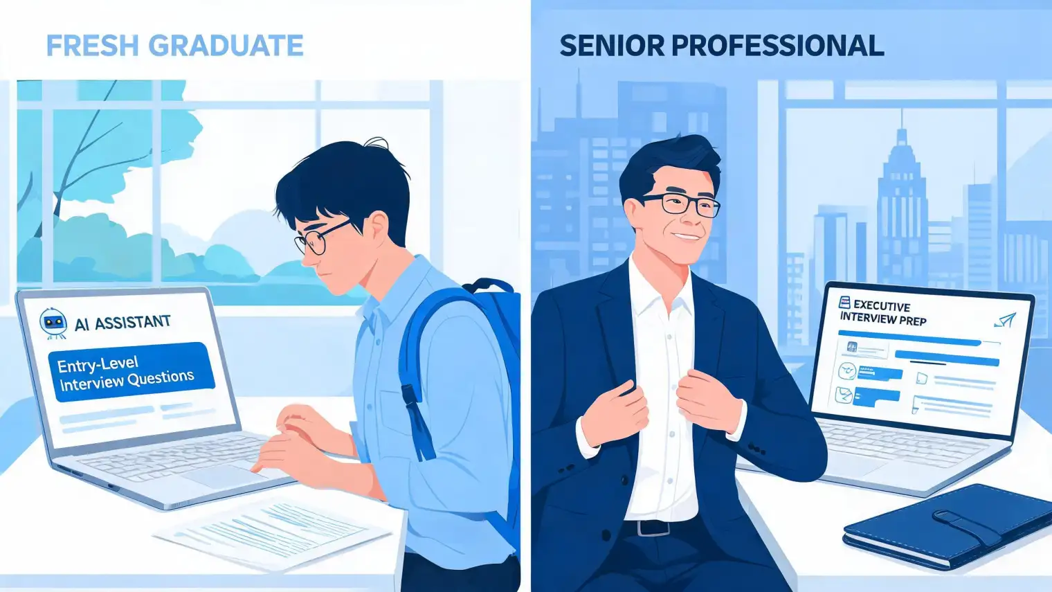 应届生和社招人员怎么选AI面试助手:场景不同,工具也不该一样