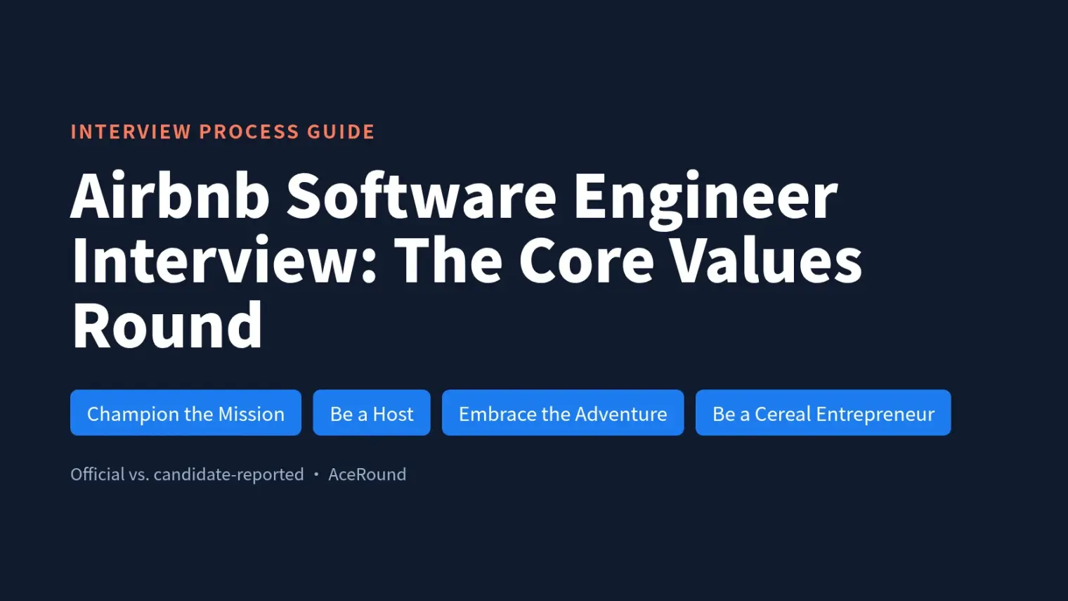 Airbnb Software Engineer Interview: The Core Values Round, Explained