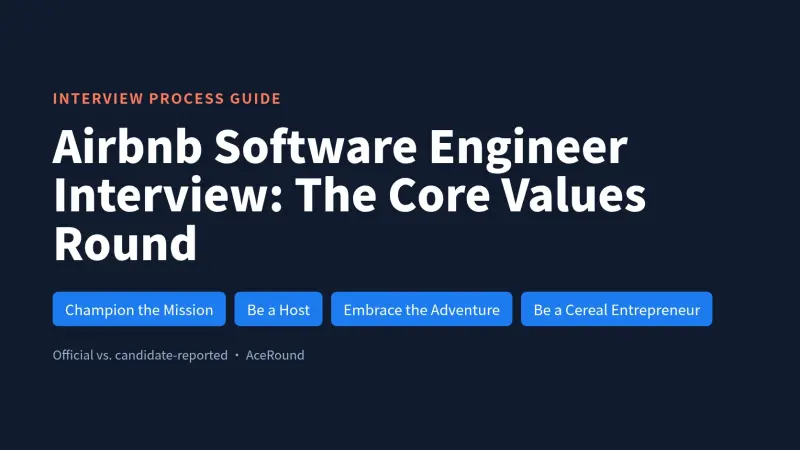 Airbnb Software Engineer Interview: The Core Values Round, Explained