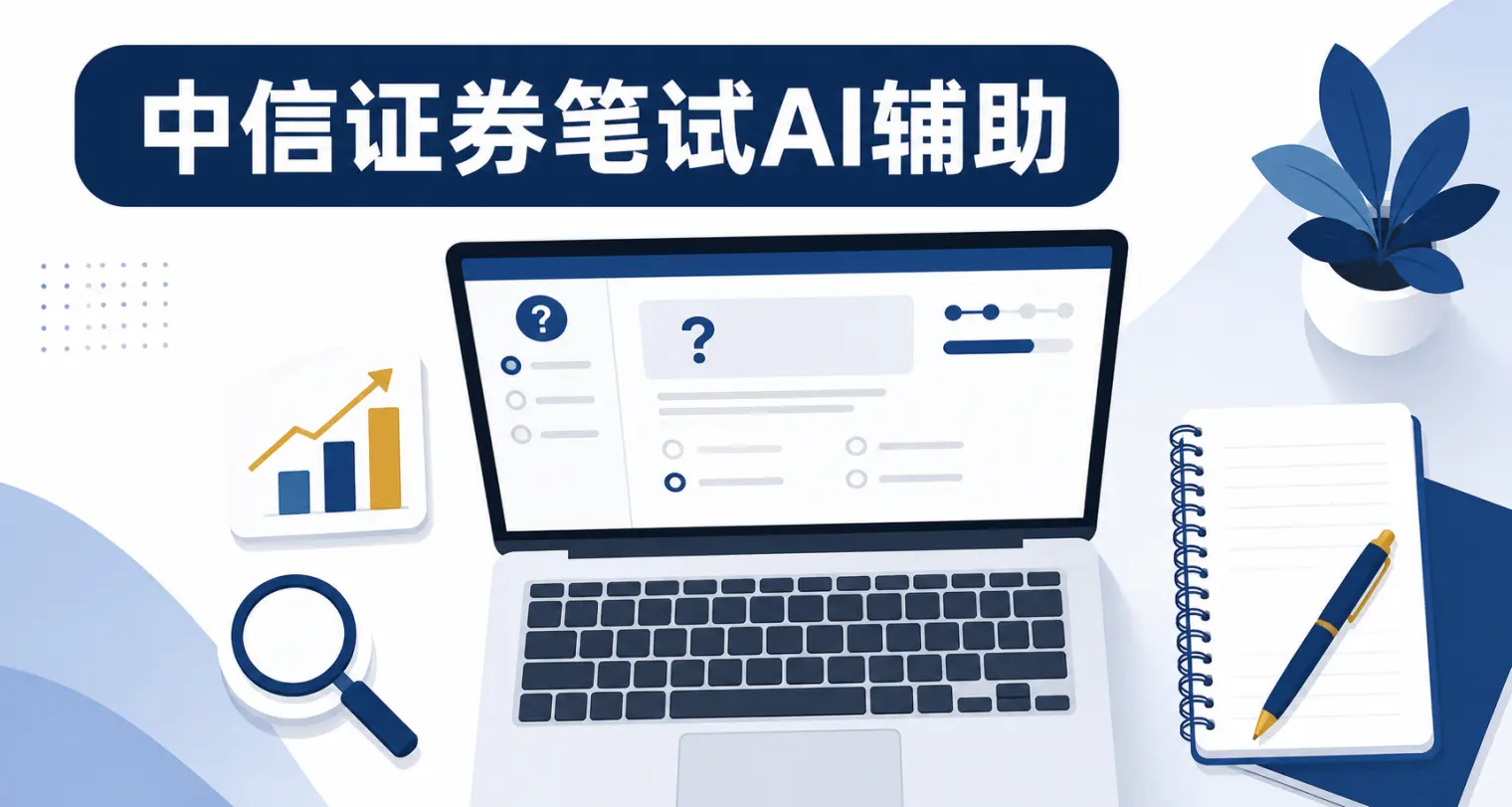 中信证券笔试AI辅助攻略:分岗位拆解怎么备考