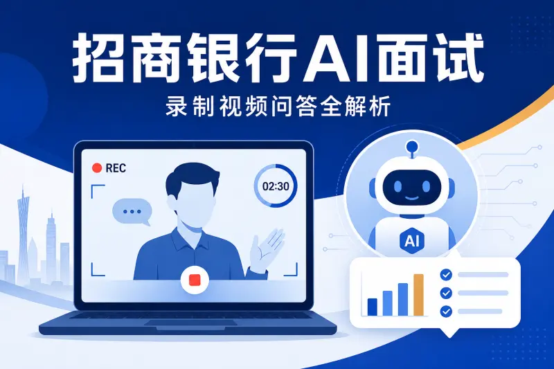 招商银行AI面试怎么应对:才选AI面试全流程解析