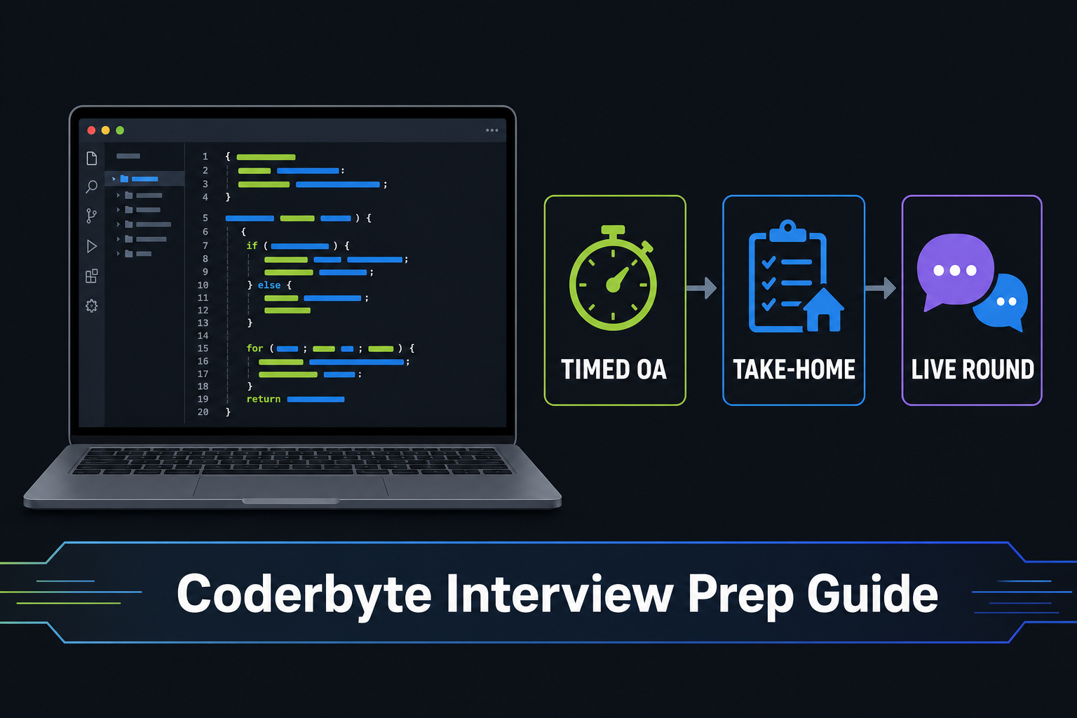 Coderbyte Interview Preparation: Formats, Detection & How AI Helps