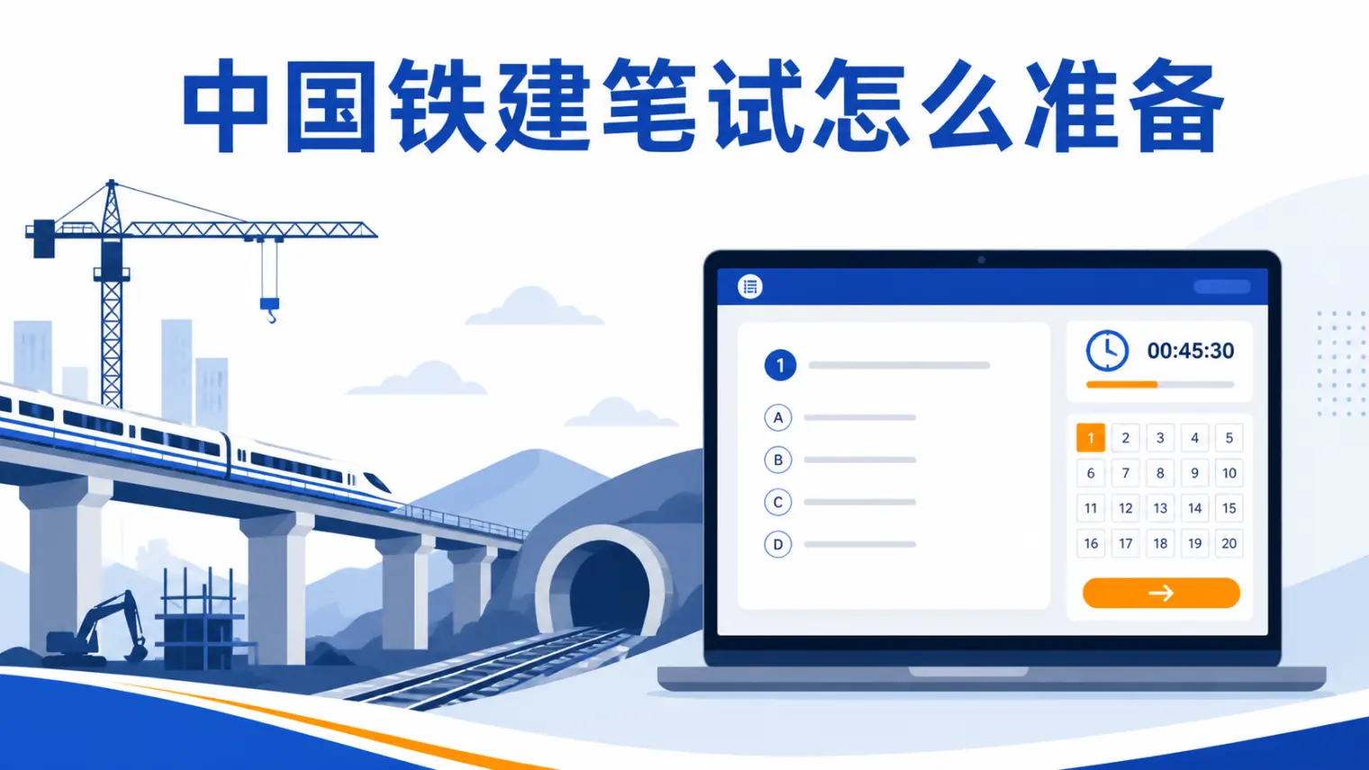 中国铁建笔试AI辅助:各局系统不统一怎么备考