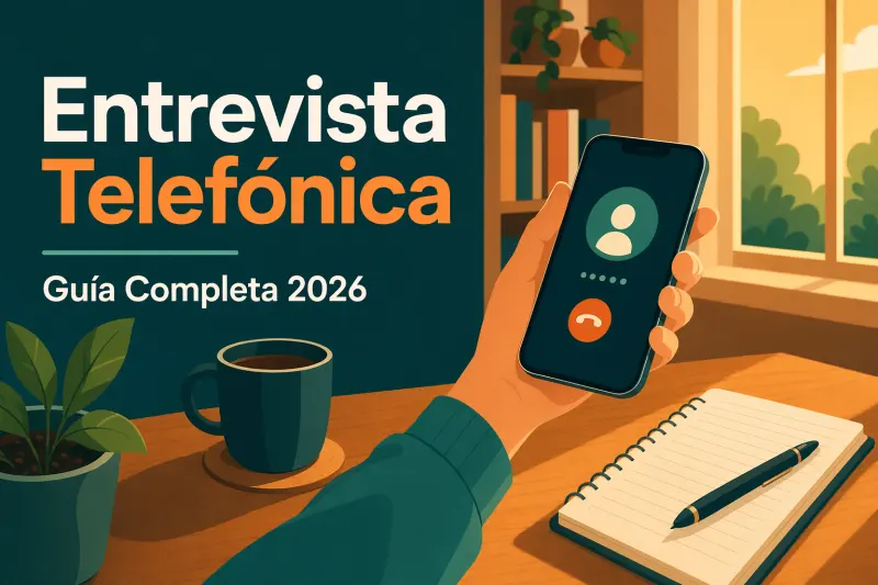 Entrevista Telefónica: Consejos Para No Quedarte en Blanco (Guía 2026)