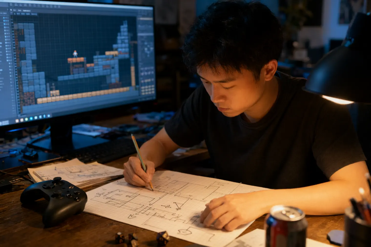游戏策划面试AI辅助攻略:数值系统关卡策划高频考题与作品集准备指南