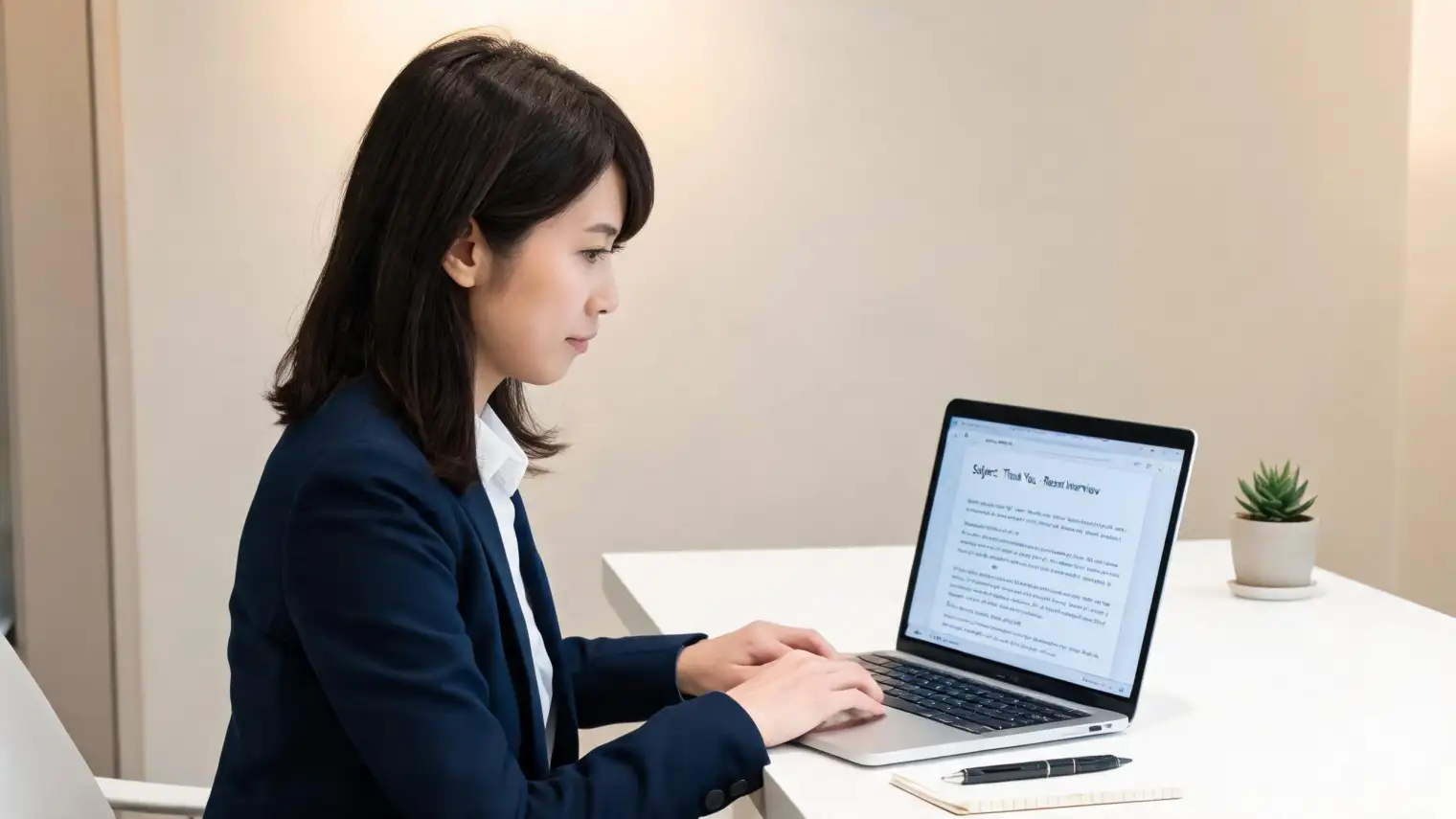 面接後のお礼メール:例文・件名・タイミングの完全ガイド【2026年版】