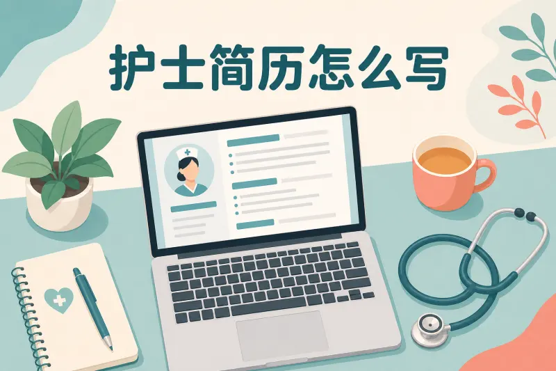 护士简历怎么写:证书、经历、自我评价避坑指南