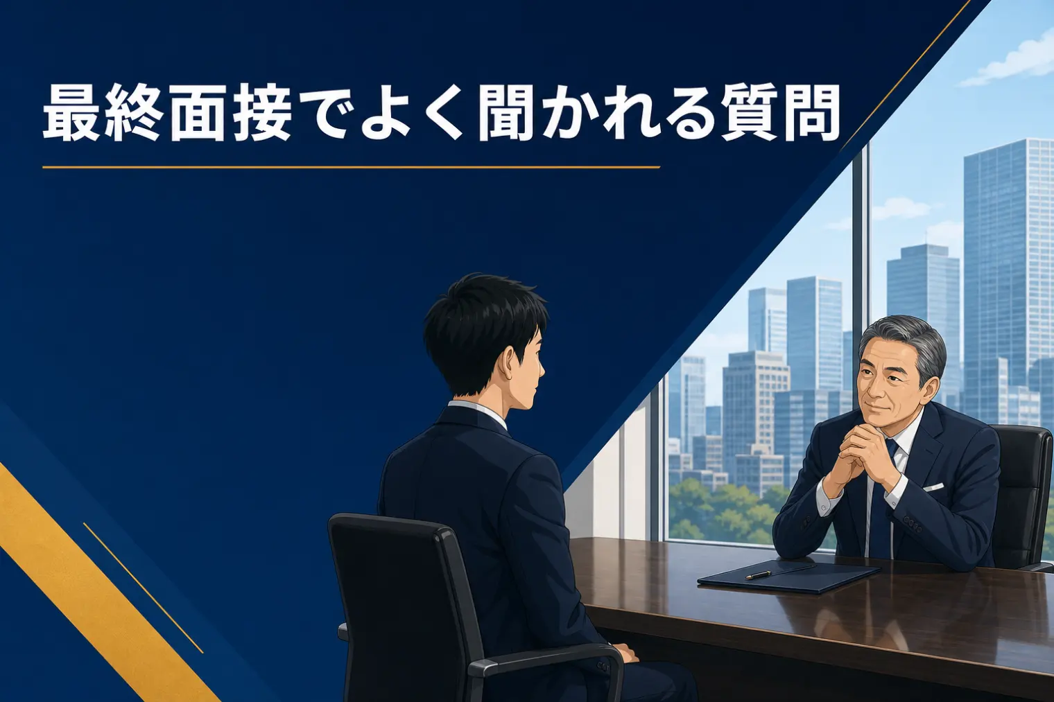 最終面接でよく聞かれる質問とAI模擬面接での対策法