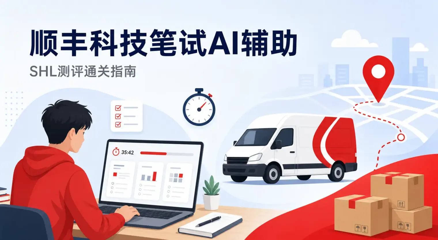 顺丰科技笔试怎么用AI辅助:SHL测评六大模块通关方案(2026秋招)