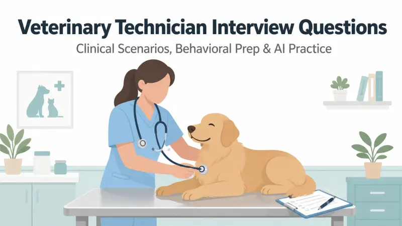 Veterinary Technician Interview Questions (2026)